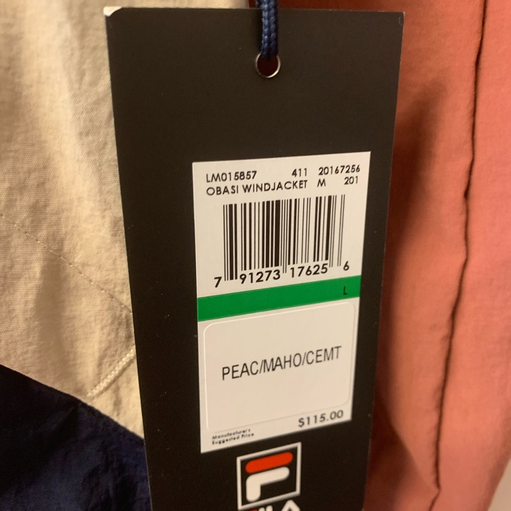 Fila Colorblock Track Jacket-Retro - Picture 10 of 10